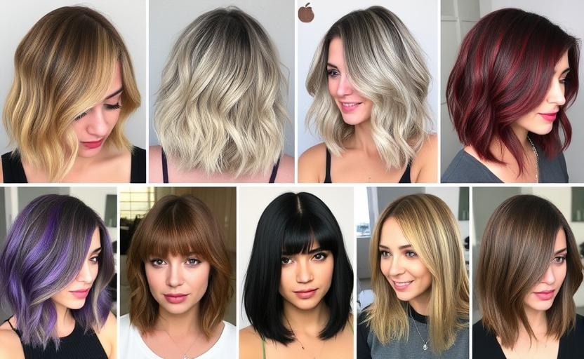 15 Hair Colors and Styles That Suit Round Faces Perfectly