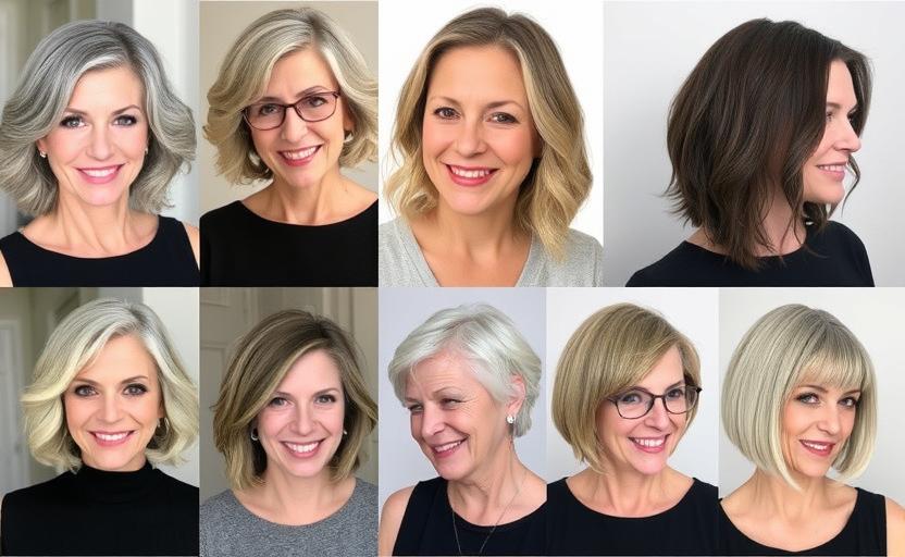 16 Fresh Hairstyles for Women Over 40 to Revitalize Your Style