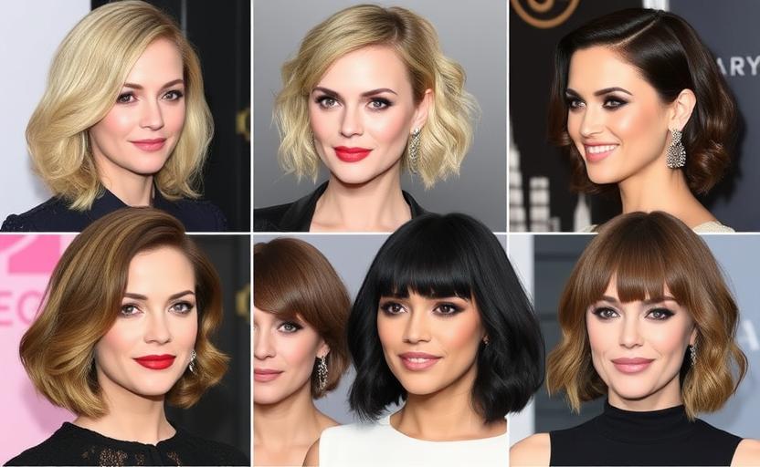 17 Best Hairstyles for Round Faces Inspired by Celebrities