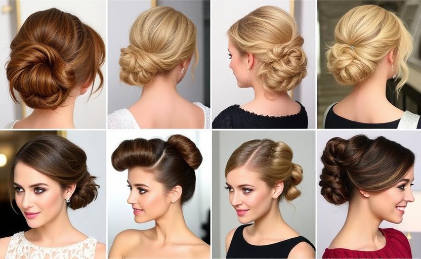 17 Easy Updos for Round Faces to Look Slimmer