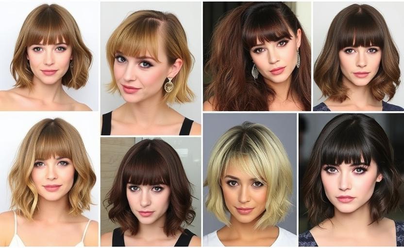 17 Flattering Bangs for Round Faces to Elevate Your Style