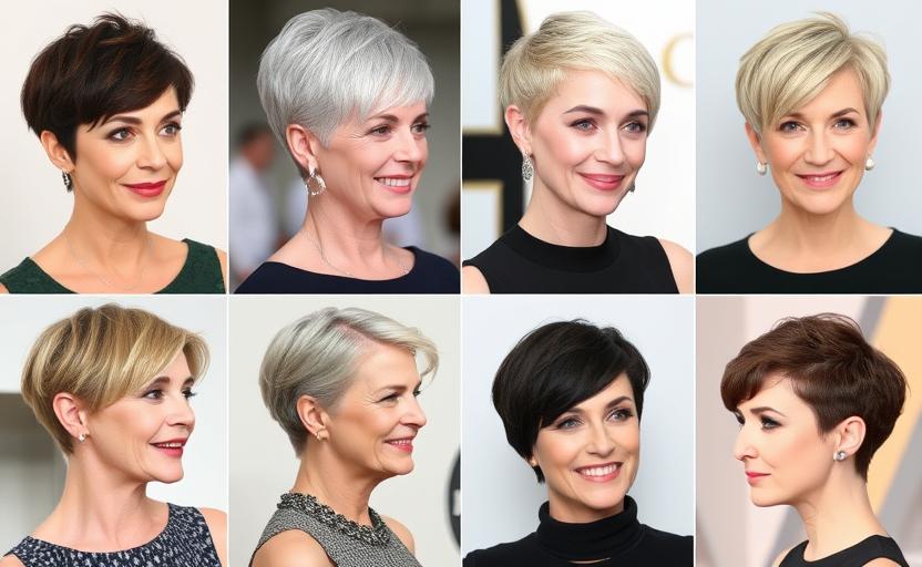 18 Must-See Pixie Hairstyles for Women Over 50 to Get Inspired Now