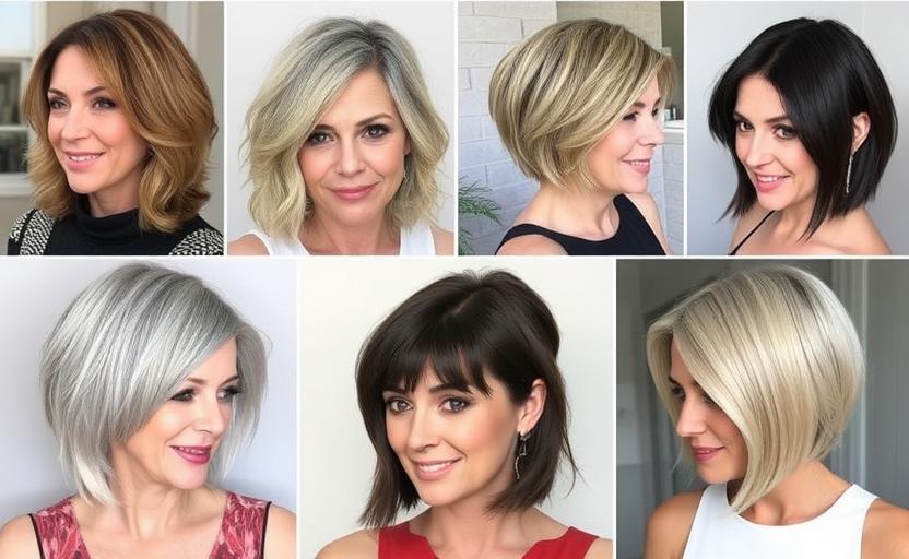 18 Trendy Medium Haircuts for Older Women to Stay Chic