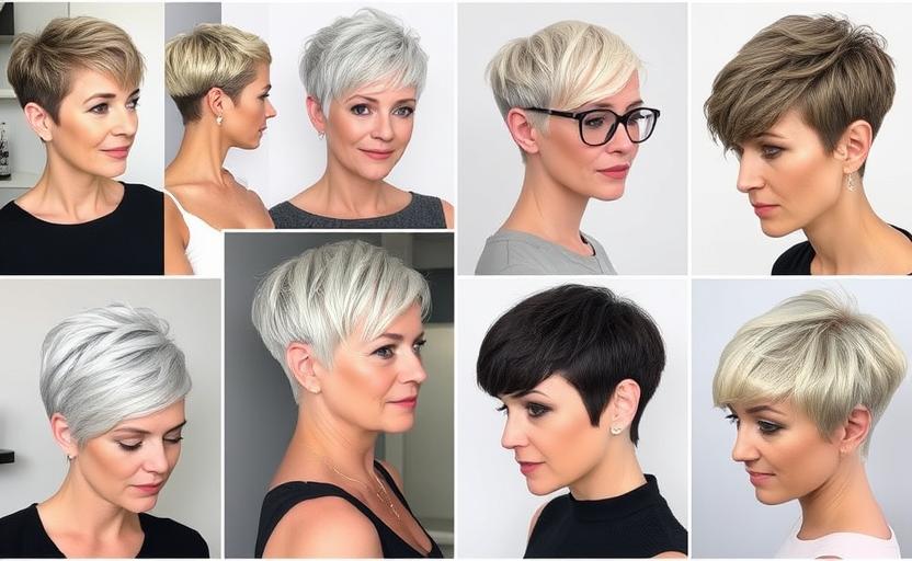 18 Trendy Pixie Cuts for Older Women to Look Fresh