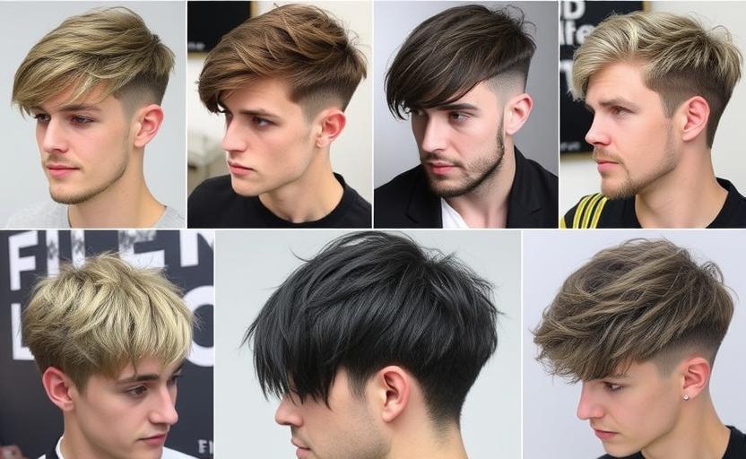 18 Unique Textured Fringe Haircuts for Men to Try