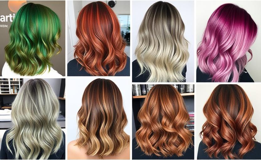 19 Festive Christmas Hair Color Ideas for a Stylish Holiday