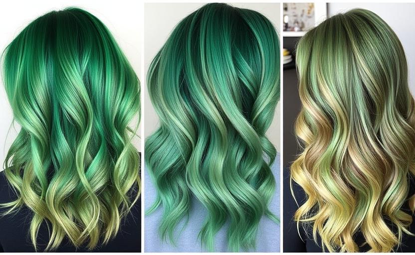 19 Green Hair Colors for a Stylish Transformation