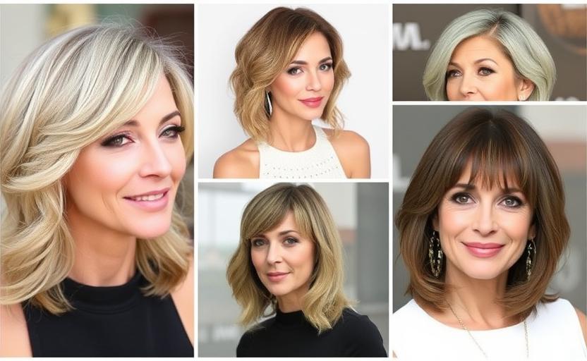 19 Hairstyles to Instantly Make Older Women Look Younger