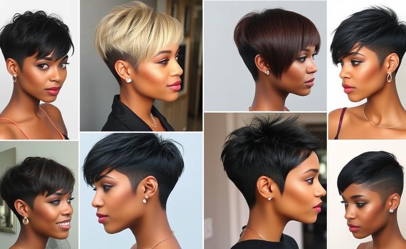 19 Pixie Cuts for Black Women to Flatter Every Face Shape