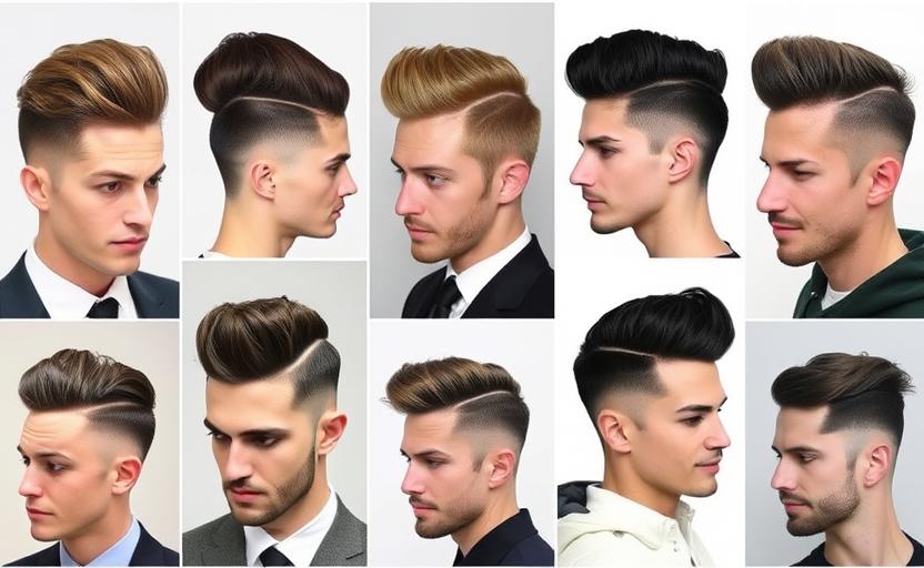 19 Pompadour Hairstyles for Men to Achieve a Classic Look