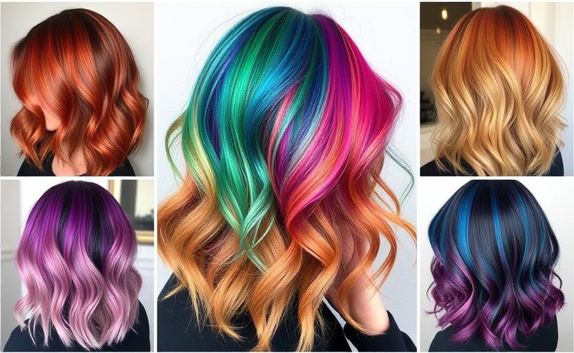 19 Vibrant Hair Color Ideas for Head-Turning Results