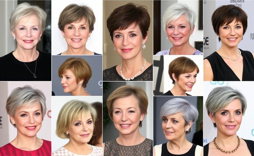 20 Age-Defying Short Hairstyles for Women Over 50 With Thin Hair to Try Now