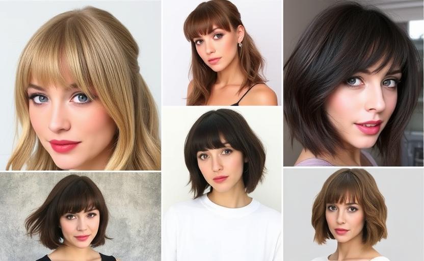 20 Best Bangs to Complement Heart-Shaped Faces