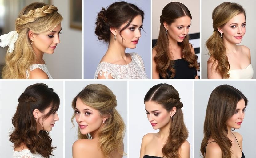 20 Best Half-Up Half-Down Hairstyles for Women With Round Faces