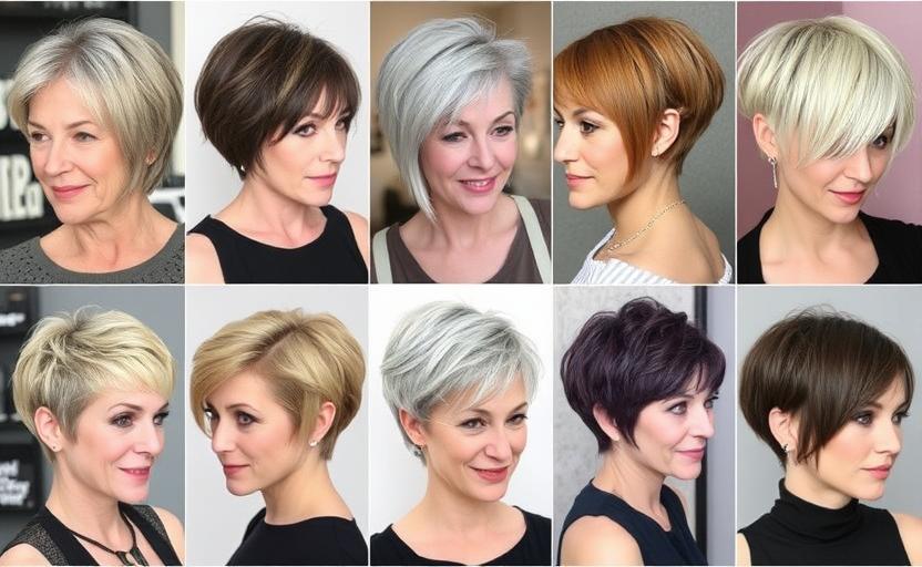 20 Charming Pixie Bob Haircuts for Women Over 50