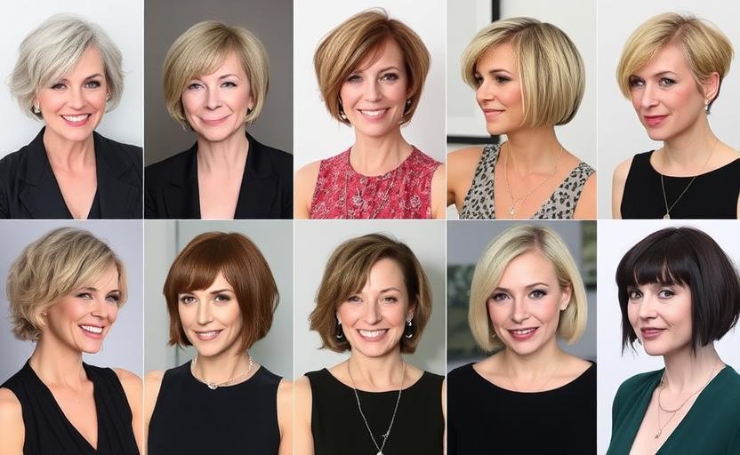 20 Chic Short Hairstyles for Women Over 40 to Refresh Your Look