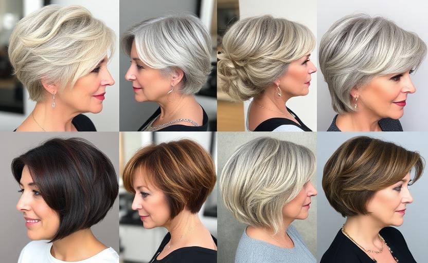 20 Chic Wedge Haircuts for Women Over 60 to Look Younger