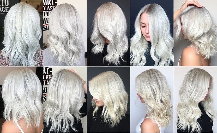 20 Platinum Blonde Highlights Ideas for Glamorous Results