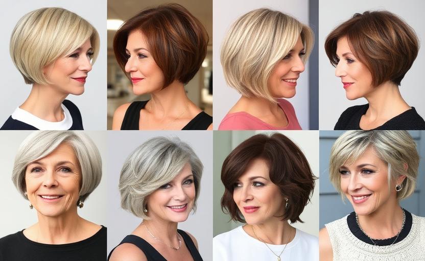 20 Stylish Short Layered Bob Haircuts for Older Women to Feel Fabulous Instantly