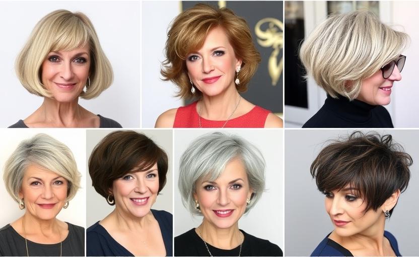 20 Super-Stylish Hairstyles for Older Women With Thick Hair to Try Today