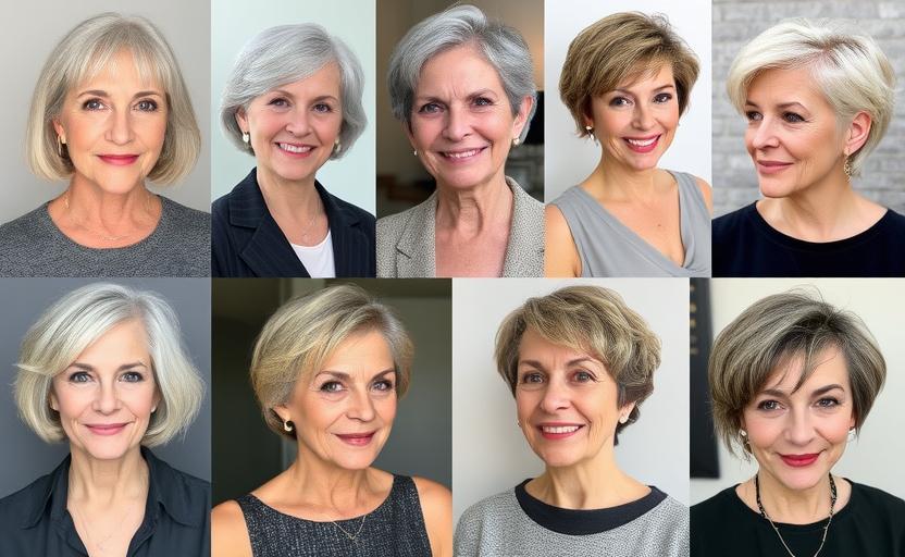 20 Timeless Short Layered Haircuts for Older Women to Look Chic and Fresh