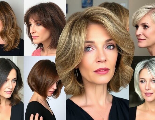 21 Age-Defying Haircuts for Women Over 50 With Thick Hair