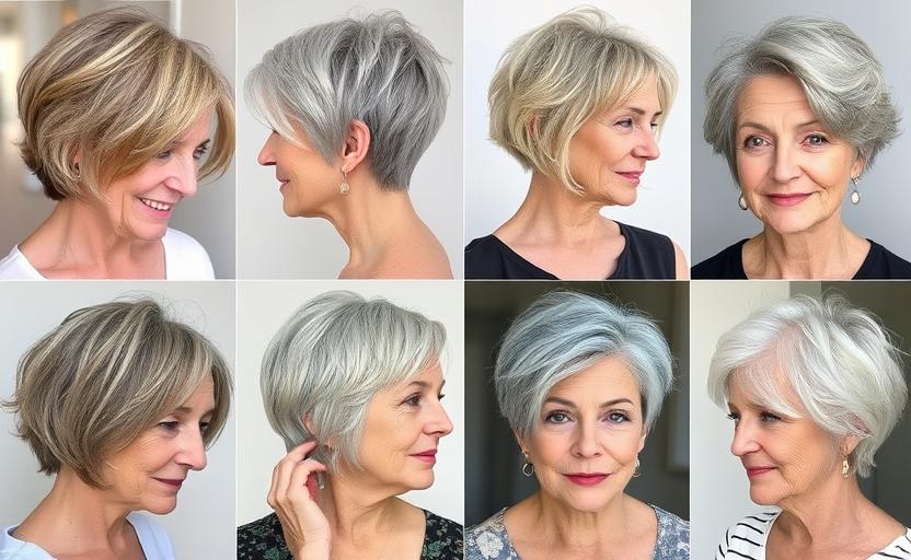 21 Fabulous Short Shag Haircuts for Older Women With Fine Hair for a Fresh Look