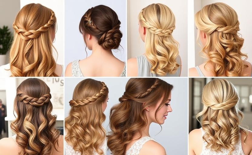 21 Half-Up Half-Down Prom Hairstyles for a Perfect Night