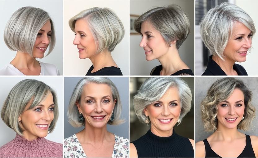 21 Inspiring Grey Haircuts for Older Women for a Sophisticated Style