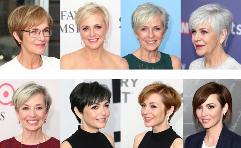 21 Modern Short Haircuts for Older Women to Refresh Your Look Instantly