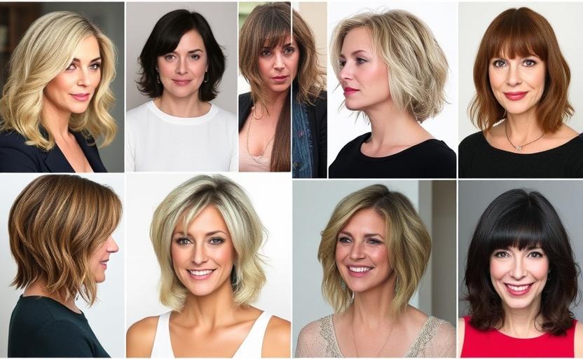 21 Must-See Medium-Length Hairstyles for Women Over 40