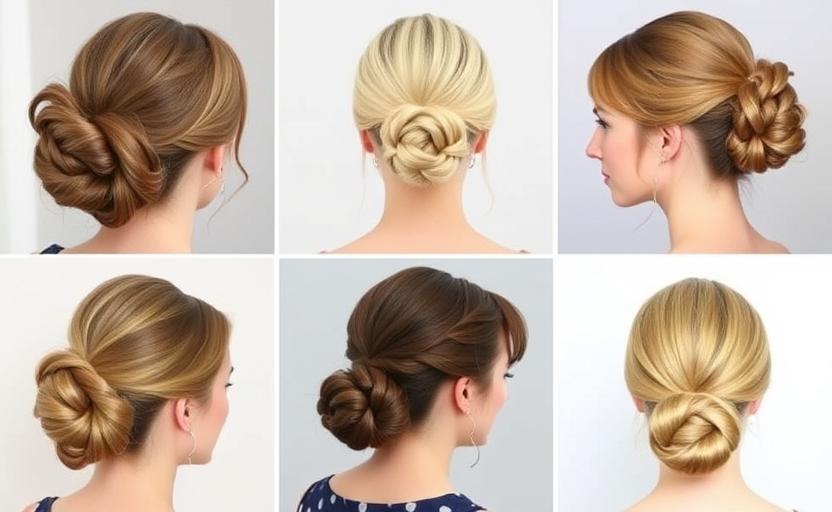 21 Quick and Easy Updos for Medium Hair to Look Fabulous