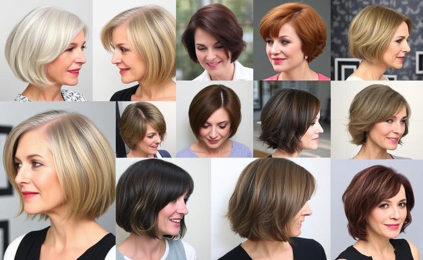 21 Stunning Bob Hairstyle Ideas for Women Over 60 to Refresh Your Style