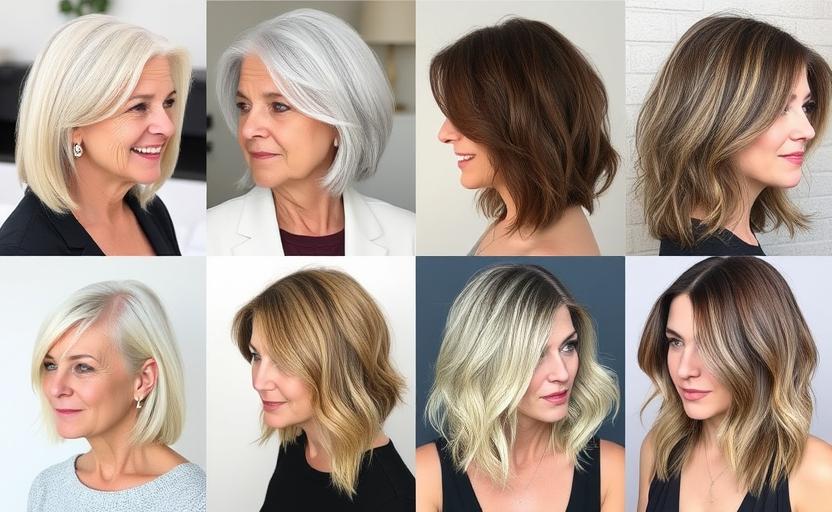 21 Stunning Medium Length Haircuts for Older Women Over 50 to Enhance Your Look