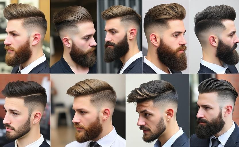 21 Stylish Haircuts and Hairstyles for Men With Beards