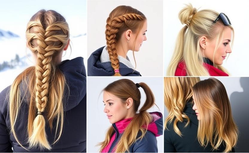 22 Trendy Skiing Hairstyles to Stay Stylish on the Slopes