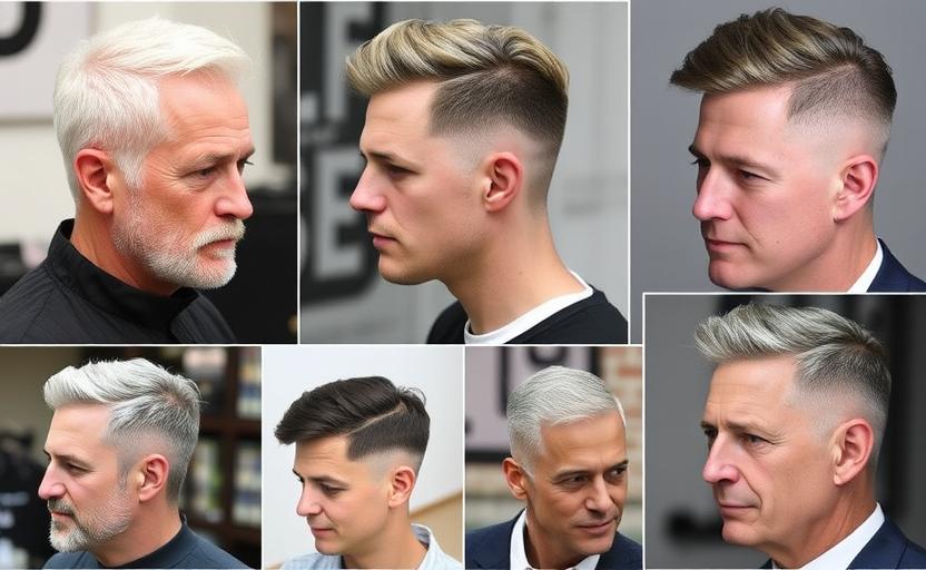 Top 22 Haircuts for Older Men to Stay Stylish and Age-Defying